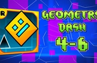Play Geometry Dash: Levels 4-6 now!
