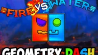Fire and Water Geometry Dash