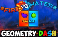 Play Fire and Water Geometry Dash now!