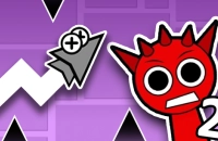 Play Geometry Dash: Battle of the Memes 2! now!