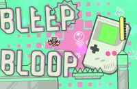 Play Geometry Dash Bleep Blooop now!