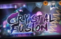 Play Geometry Dash Crystal Fusion now!