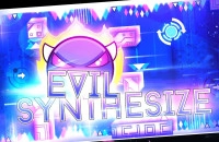 Play Geometry Dash Evil Synthesize now!