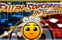 Play Geometry Dash Fallen Sorceress now!