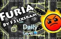Play Geometry Dash Furia now!