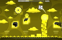 Play Geometry Dash Globe Navigation now!