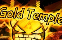 Play Geometry Dash Gold Temple now!