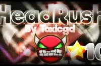 Play Geometry Dash HeadRush now!