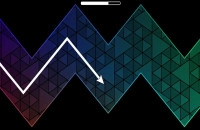 Play Geometry Dash Hyper Wave: Neon Challenge 2 now!