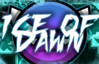 Play Geometry Dash Ice of Dawn now!