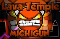 Play Geometry Dash Lava Temple now!