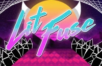 Play Geometry Dash Lit Fuse now!