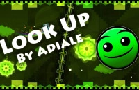 Play Geometry Dash Look Up now!