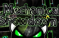 Play Geometry Dash Mechanical Showdown now!