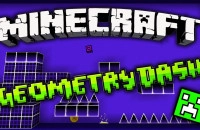 Play Geometry Dash Minecraft now!