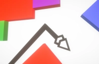 Play Geometry Dash: Neon Wave 3D now!