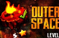 Play Geometry Dash OuterSpace now!