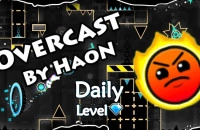Play Geometry Dash Overcast now!