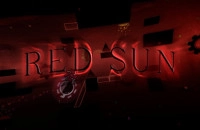 Play Geometry Dash Red Sun now!