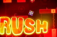 Play Geometry Dash RUSH now!