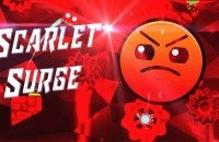 Play Geometry Dash Scarlet Surge now!