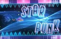 Play Geometry Dash STARPUNK now!