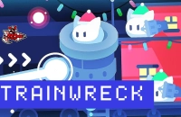 Play Geometry Dash Trainwreck now!