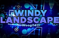 Play Geometry Dash Windy Landscape now!