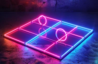 Play Neon TicTacToe now!
