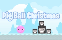 Play Pig Ball Christmas now!