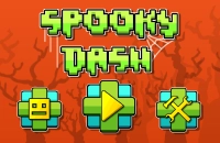 Play Geometry Spooky Dash now!