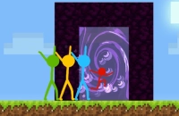 Play Stickman Parkour Skyland now!