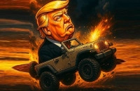 Play Trump Wheelie Challenge now!