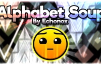Play Geometry Dash Alphabet Soup now!