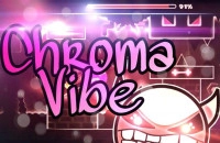 Play Geometry Dash Chroma Vibe now!