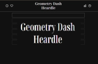 Play Geometry Dash Heardle now!