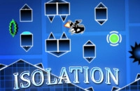 Play Geometry Dash Isolation now!