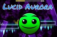 Play Geometry Dash Lucid Aurora now!