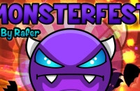 Play Geometry Dash Monsterfest now!