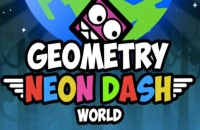 Play Geometry Dash Neon World now!