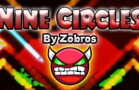 Play Geometry Dash Nine Circles now!