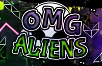 Play Geometry Dash OMG Aliens now!