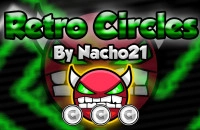 Play Geometry Dash Retro Circles now!