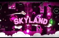 Play Geometry Dash Way To The Skyland now!
