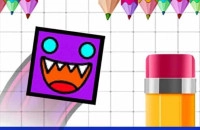 Play Geometry Jump Sketchy now!