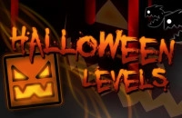 Play Halloween Geometry Dash now!