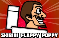 Play Skibidi Flappy Poppy now!