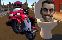 Play Skibidi Toilet Moto Bike Racing now!