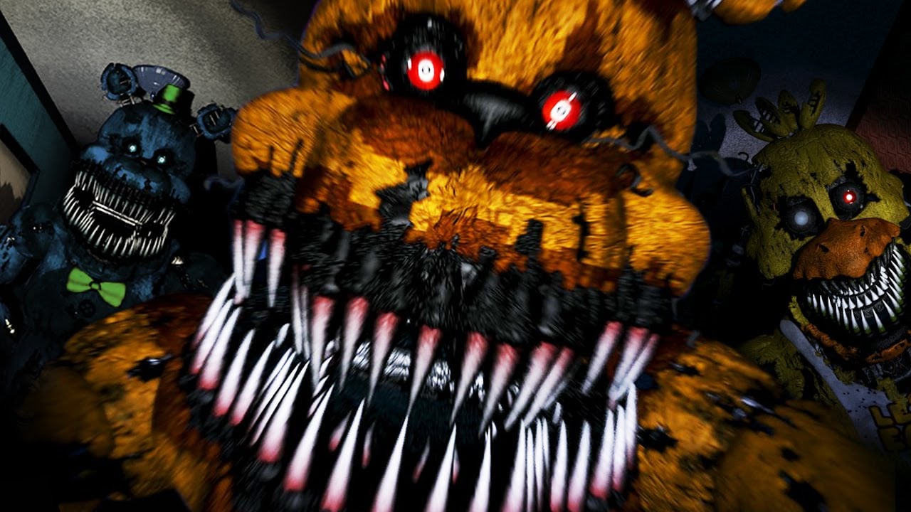 Five Nights at Freddy's 4 All Animatronics