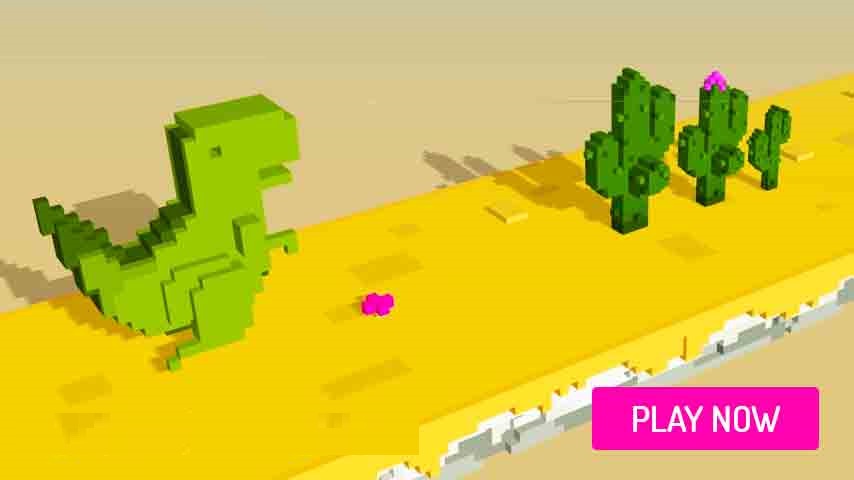 3D Dinosaur Game